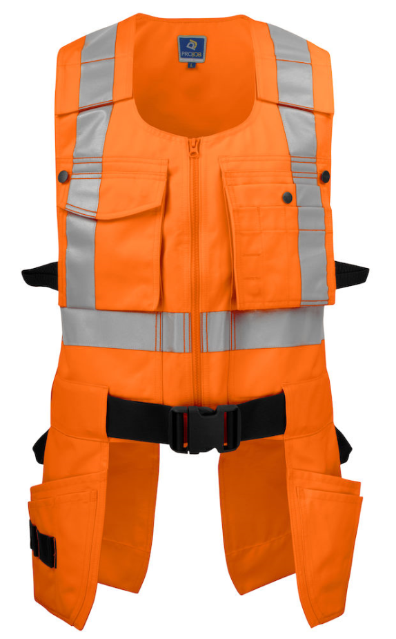 Weste 6704 orange, Gr. XXXL