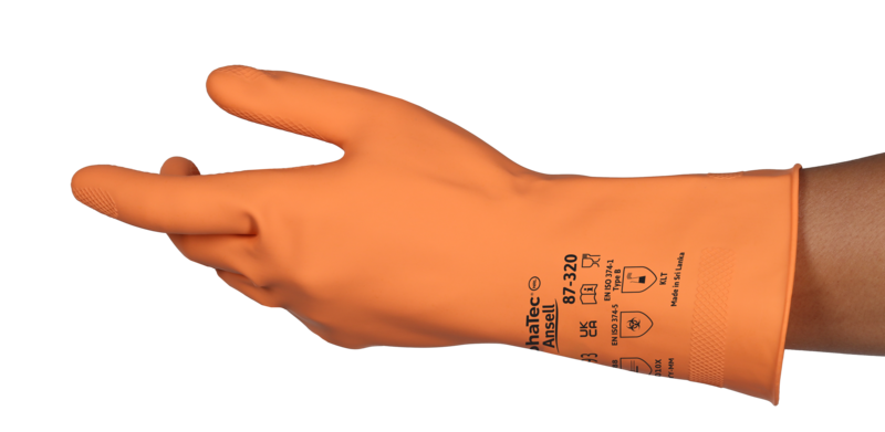 Ansell Alphatec 87-320 Chemie-Schutzhandschuhe Gr. M