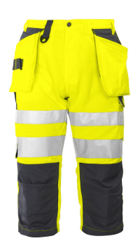 ProJob 6510-Piraten Arbeitshose EN471-Klasse 2  gelb Gr.50