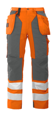 ProJob 6506 -Arbeitshose EN471-Klasse 2 orange-grau Gr. 60